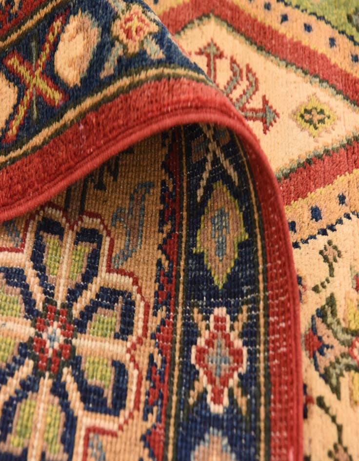 Detail image of  6' 6 x 9' 8  Hand Knotted Kazak Rug