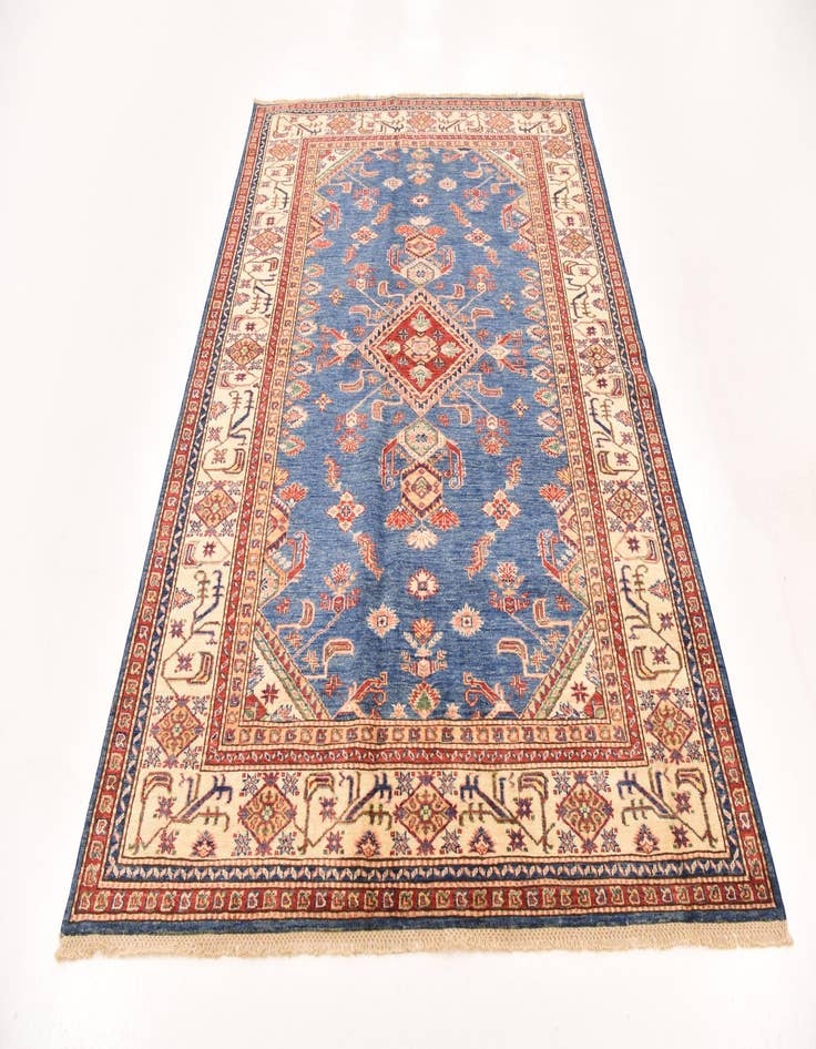 Detail image of  5' 7 x 7' 10  Hand Knotted Kazak Oriental Rug