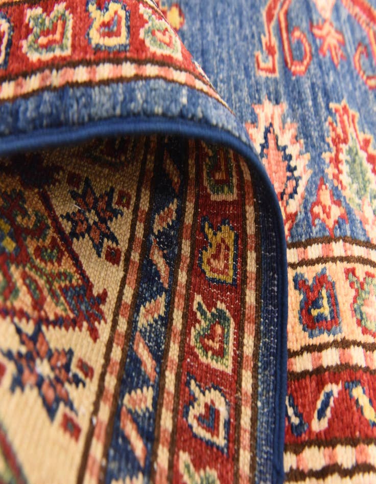 Detail image of  5' 7 x 7' 10  Hand Knotted Kazak Oriental Rug