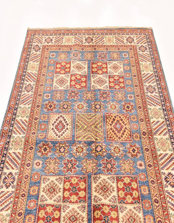 Detail image of  5' 9 x 7' 4  Hand Knotted Kazak Oriental Rug