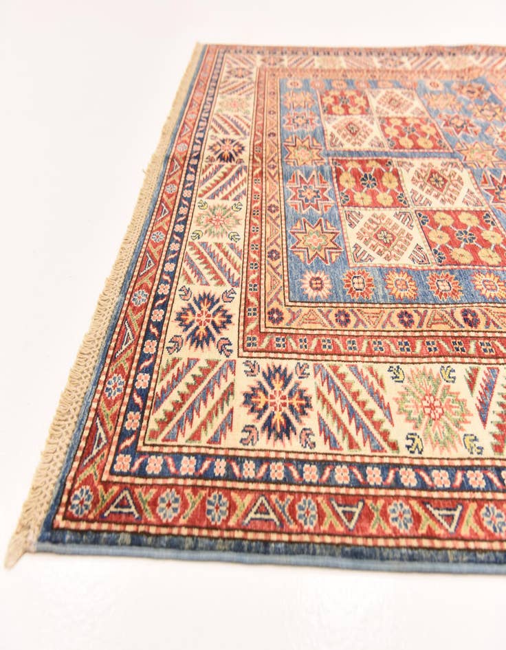 Detail image of  5' 9 x 7' 4  Hand Knotted Kazak Oriental Rug