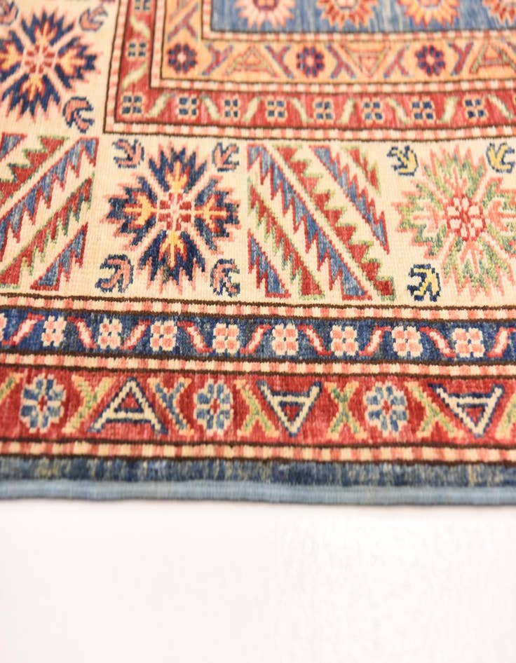 Detail image of  5' 9 x 7' 4  Hand Knotted Kazak Oriental Rug