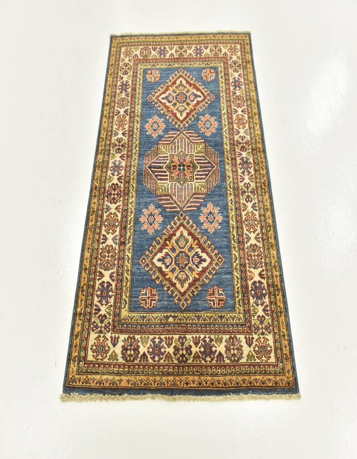 Detail image of  3' 5 x 4' 10  Hand Knotted Kazak Oriental Rug