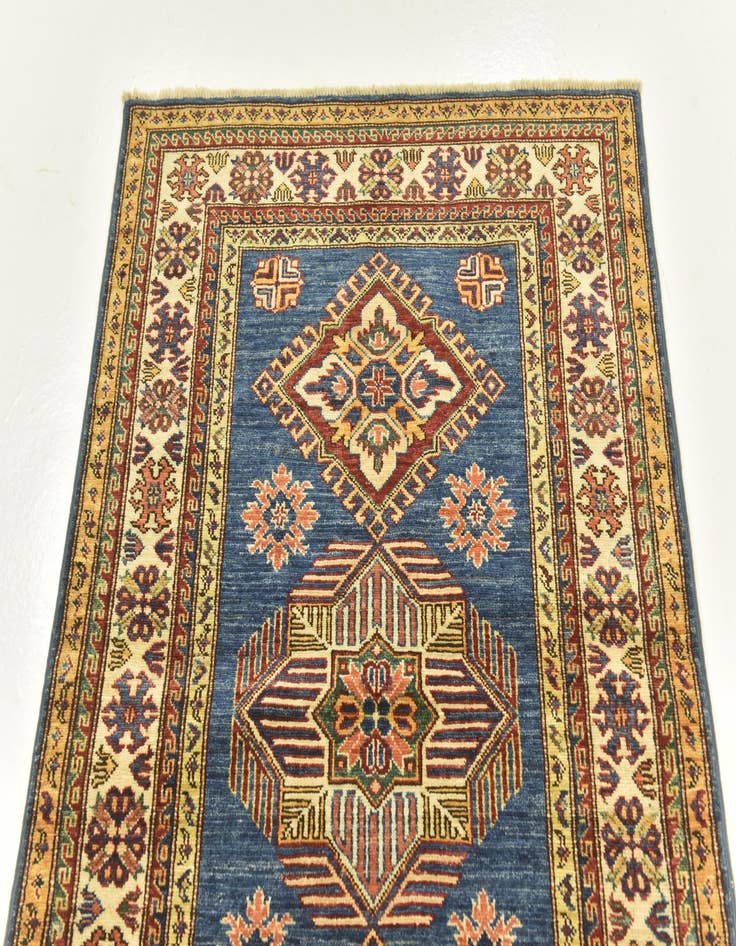 Detail image of  3' 5 x 4' 10  Hand Knotted Kazak Oriental Rug