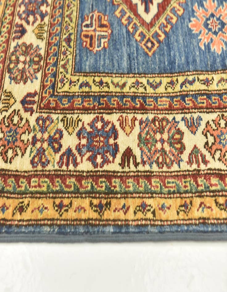 Detail image of  3' 5 x 4' 10  Hand Knotted Kazak Oriental Rug