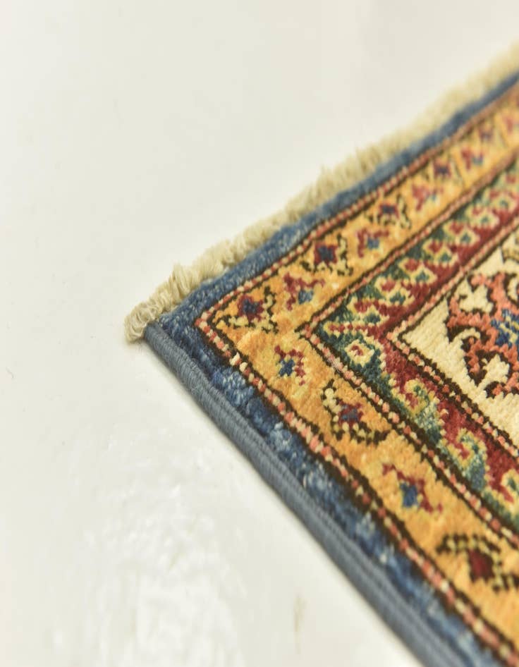 Detail image of  3' 5 x 4' 10  Hand Knotted Kazak Oriental Rug