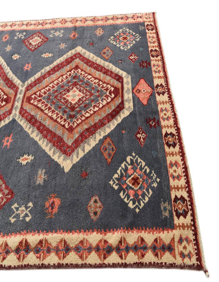 Detail image of  6' 3 x 9' 10  Hand Knotted Kazak Rug