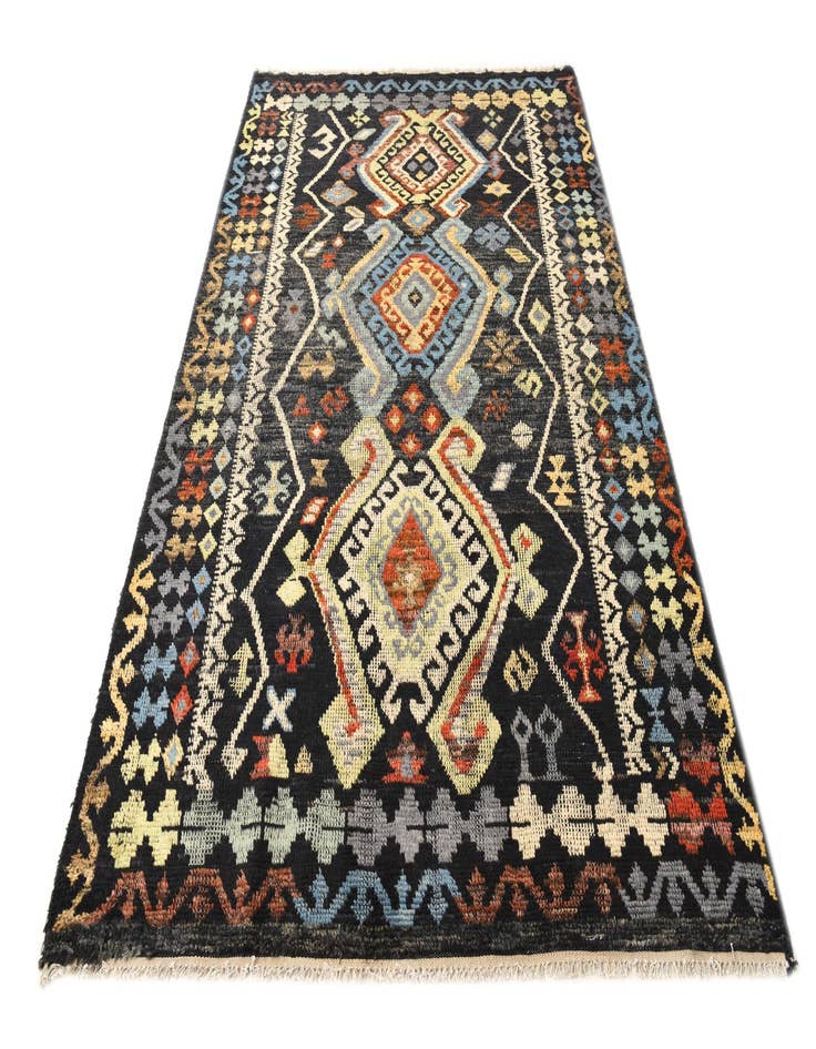 Detail image of  5' 5 x 8' 7  Hand Knotted Kazak Wool Rug