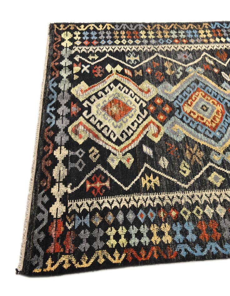 Detail image of  5' 5 x 8' 7  Hand Knotted Kazak Wool Rug