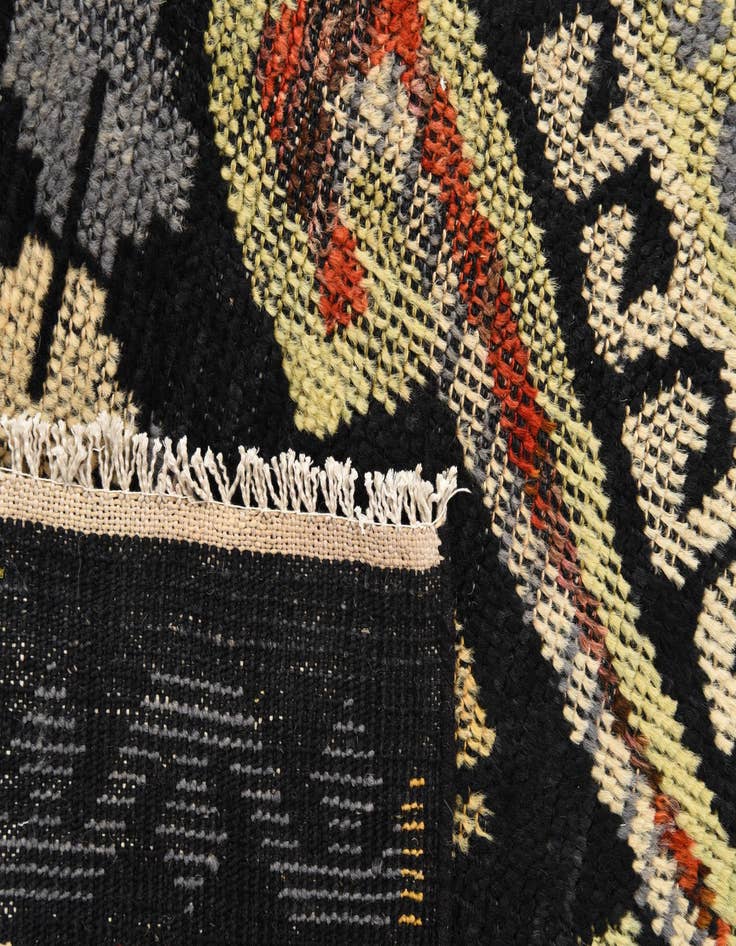 Detail image of  5' 5 x 8' 7  Hand Knotted Kazak Wool Rug