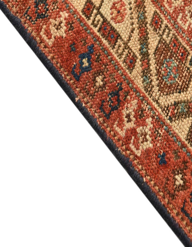 Detail image of  4' 7 x 6' 3  Hand Knotted Kazak Oriental Wool Rug