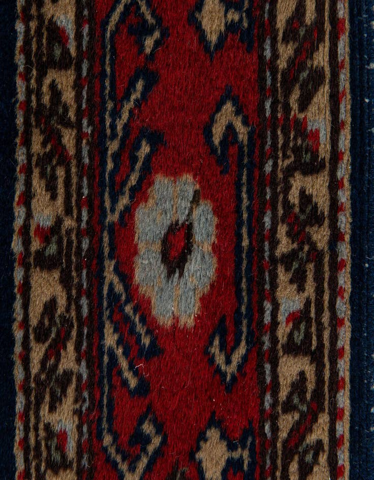 Detail image of  3' 11 x 7' 5  Hand Knotted Kazak Wool Rug