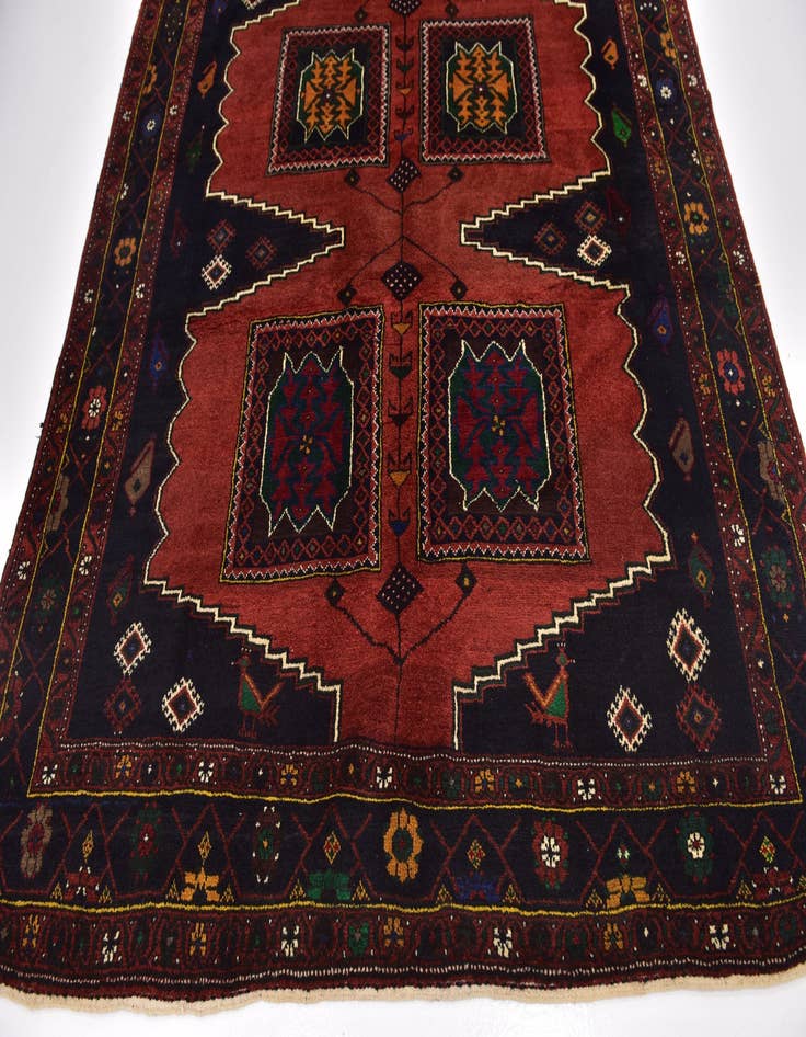 Detail image of 7' x 10' 2 Hand Knotted Kelardasht Persian Wool Rug