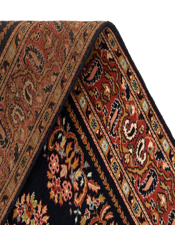 Detail image of  4' x 6'  Hand Knotted Kerman Oriental Wool Rug