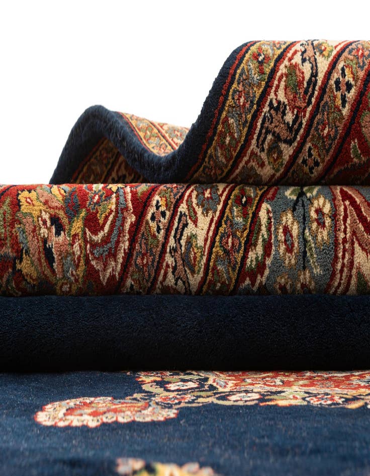 Detail image of  8' 6 x 11'  Hand Knotted Kerman Wool Rug