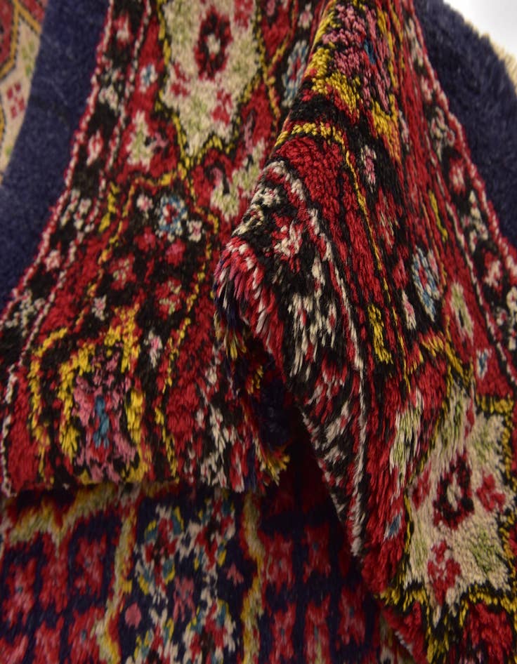 Detail image of  6' 6 x 9' 5  Hand Knotted Kerman Wool Rug