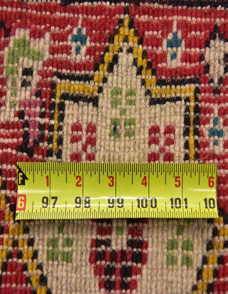 Detail image of  6' 6 x 9' 5  Hand Knotted Kerman Wool Rug