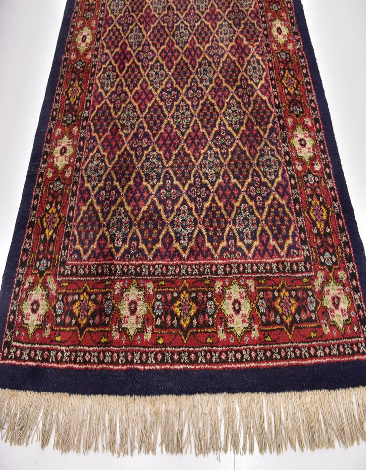 Detail image of  6' 6 x 9' 5  Hand Knotted Kerman Wool Rug