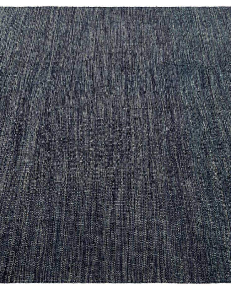 Detail image of  4' 3 x 6' 2  Hand Woven Kilim Modern Wool Rug