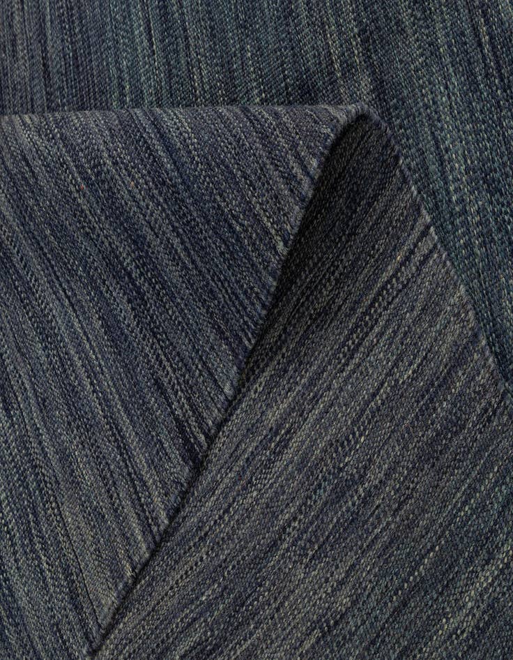 Detail image of  4' 3 x 6' 2  Hand Woven Kilim Modern Wool Rug