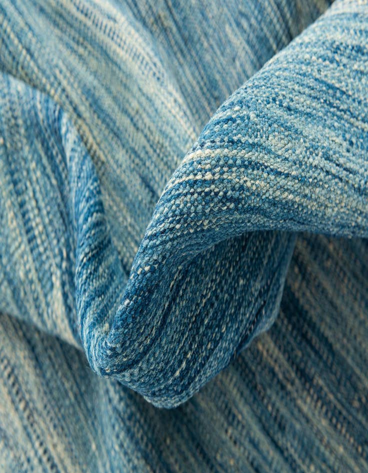 Detail image of  5' 7 x 8' 2  Hand Woven Kilim Modern Wool Rug