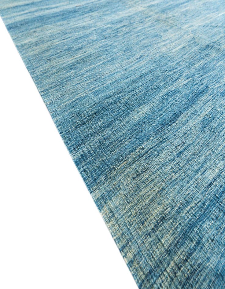 Detail image of  6' 9 x 9' 9  Hand Woven Kilim Modern Wool Rug