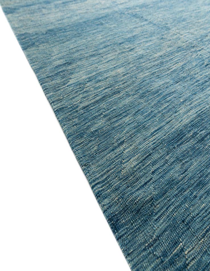 Detail image of  6' 7 x 9' 9  Hand Woven Kilim Modern Wool Rug