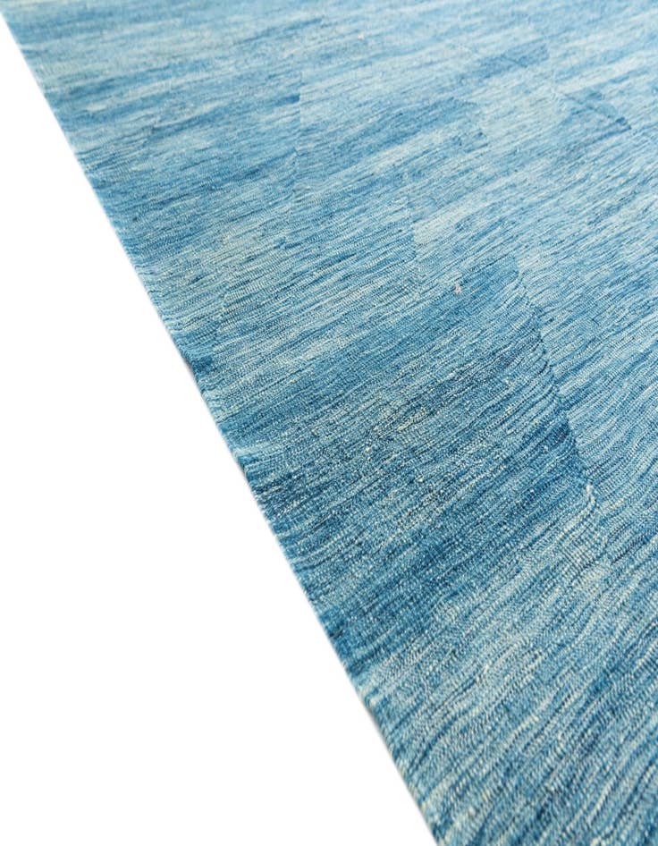 Detail image of  7' x 9' 7  Hand Woven Kilim Modern Wool Rug