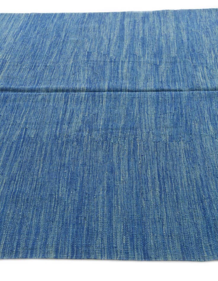 Detail image of  5' 10 x 7' 10  Hand Woven Kilim Modern Wool Rug