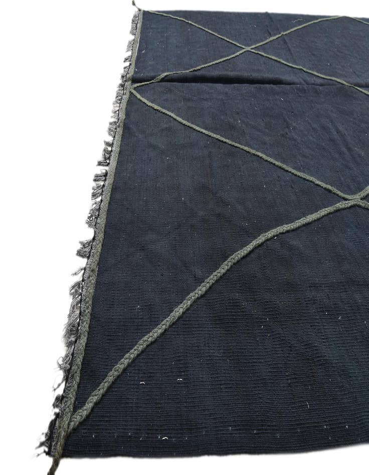 Detail image of  6' 5 x 10' 1  Hand Woven Kilim Modern Wool Rug