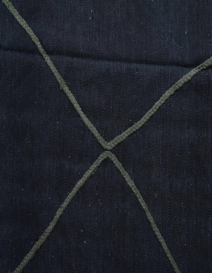 Detail image of  6' 5 x 10' 1  Hand Woven Kilim Modern Wool Rug