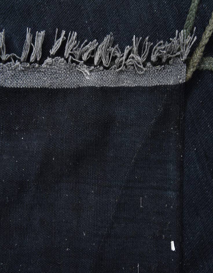 Detail image of  6' 5 x 10' 1  Hand Woven Kilim Modern Wool Rug