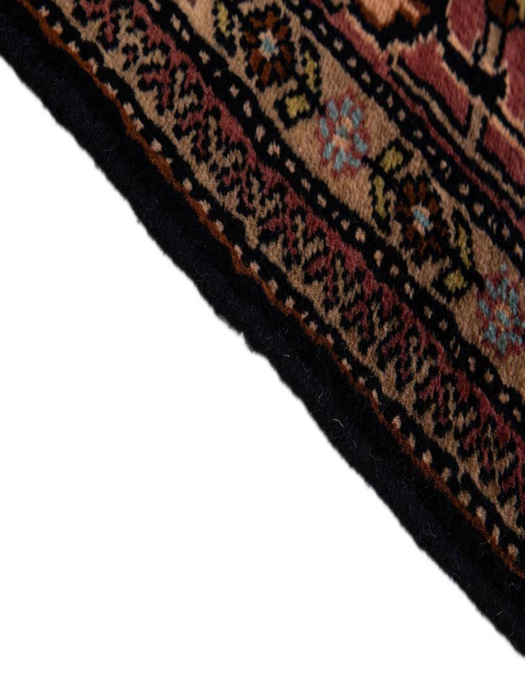 Detail image of  4' 1 x 6' 2  Hand Knotted Lahour Oriental Wool Rug