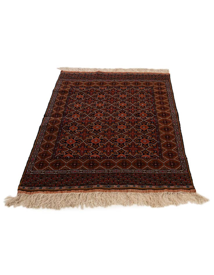 Detail image of  3' 9 x 5' 7  Hand Knotted Lahour Oriental Wool Rug