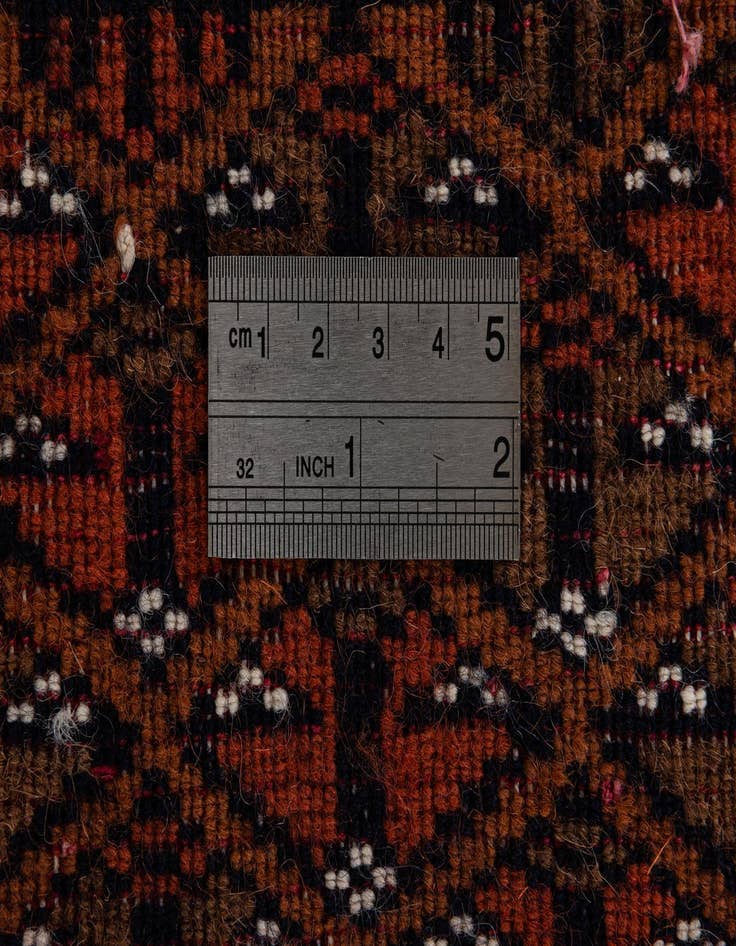 Detail image of  3' 9 x 5' 7  Hand Knotted Lahour Oriental Wool Rug