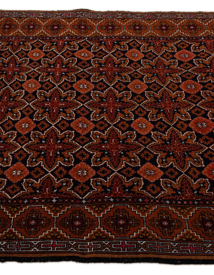 Detail image of  3' 9 x 5' 7  Hand Knotted Lahour Oriental Wool Rug
