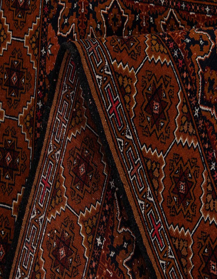 Detail image of  3' 9 x 5' 7  Hand Knotted Lahour Oriental Wool Rug