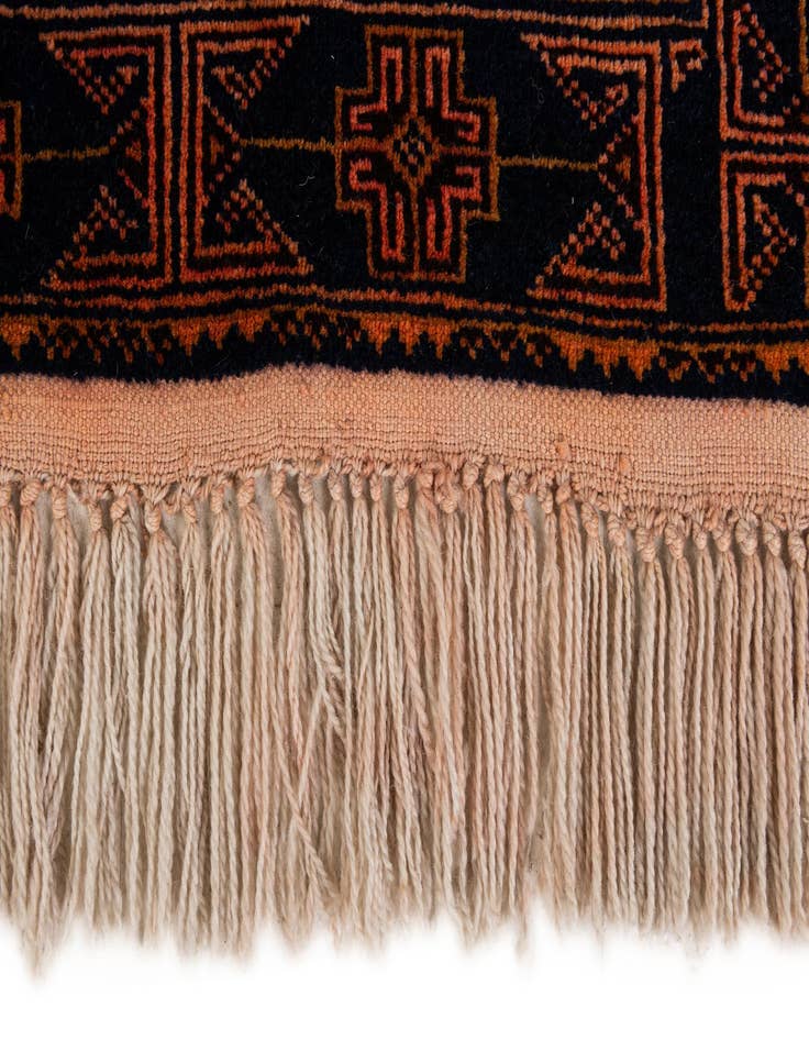 Detail image of  3' 7 x 6' 8  Hand Knotted Lahour Oriental Wool Rug