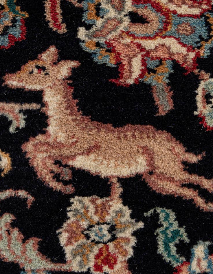 Detail image of  4' 2 x 6' 7  Hand Knotted Lahour Wool Rug