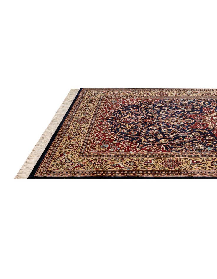 Detail image of  6' 1 x 9' 5  Hand Knotted Lahour Wool Rug