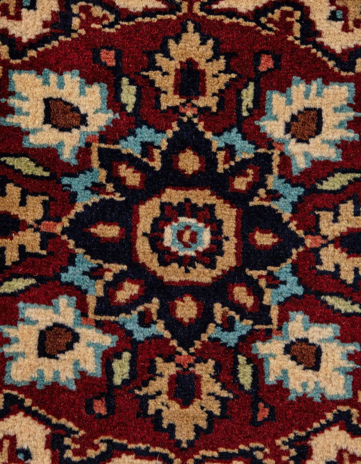 Detail image of  6' 1 x 9' 5  Hand Knotted Lahour Wool Rug