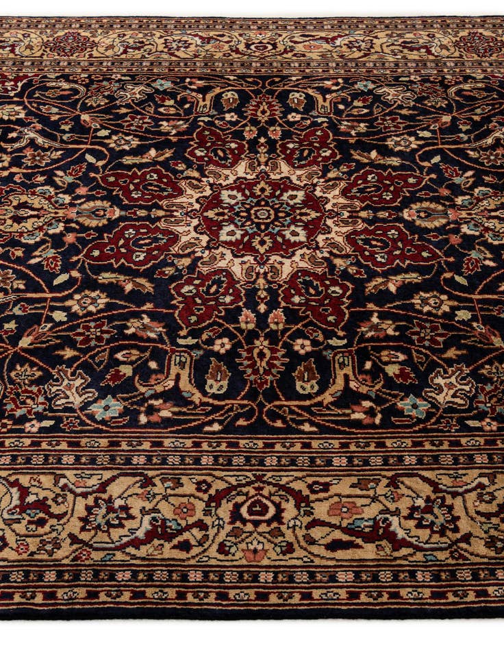 Detail image of  5' 9 x 8' 10  Hand Knotted Lahour Wool Rug