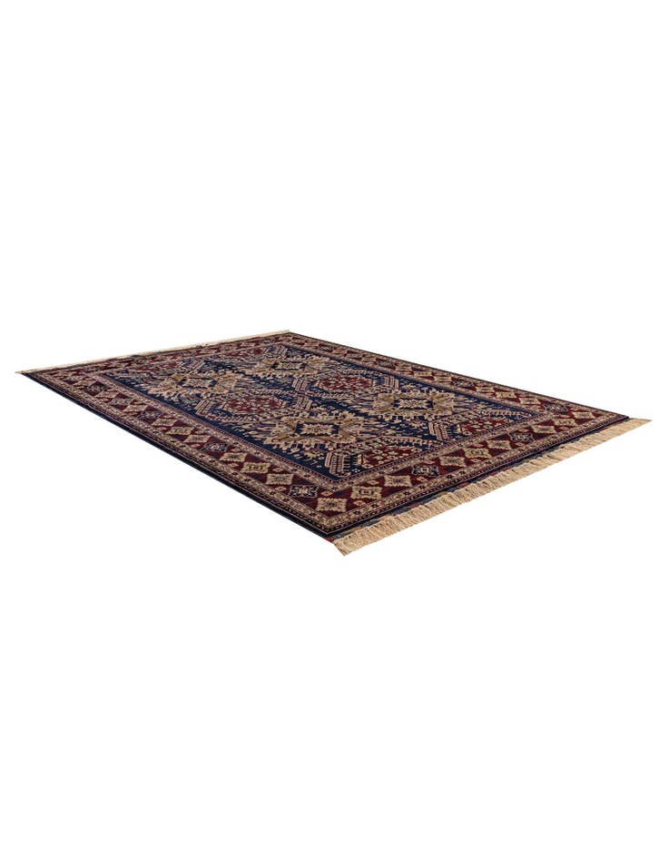 Detail image of  7' x 9' 7  Hand Knotted Lahour Wool Rug