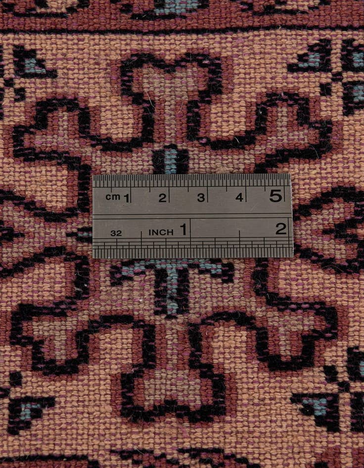 Detail image of  4' 2 x 6' 9  Hand Knotted Lahour Oriental Wool Rug
