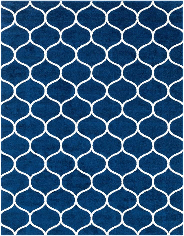 Detail image of  4' x 6' Lattice Frieze Rug