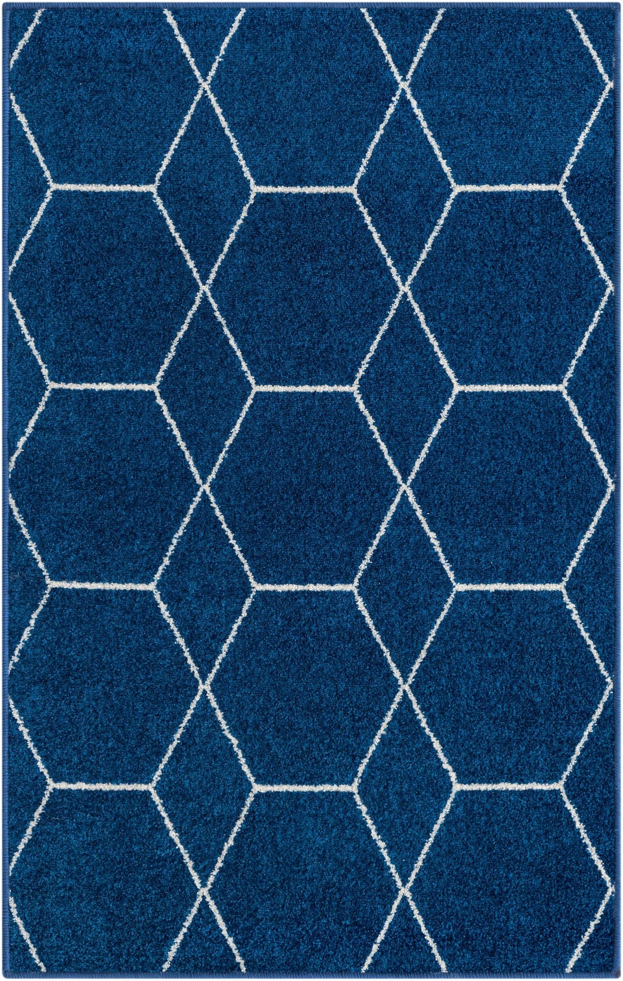  2' x 3' Lattice Frieze Rug