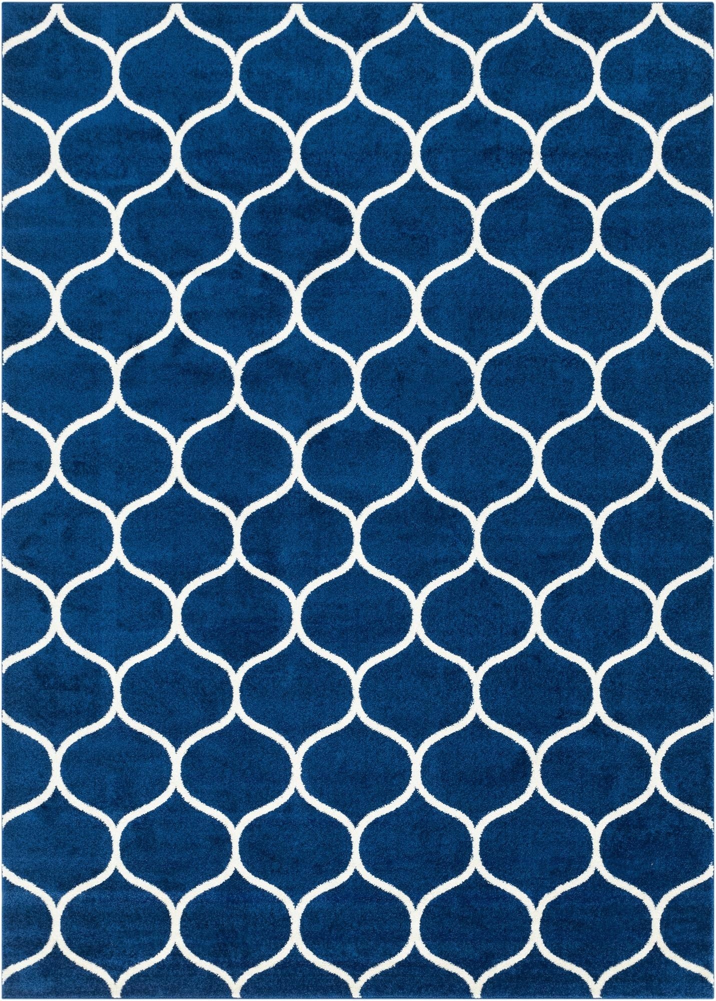  9' x 12' Lattice Frieze Rug