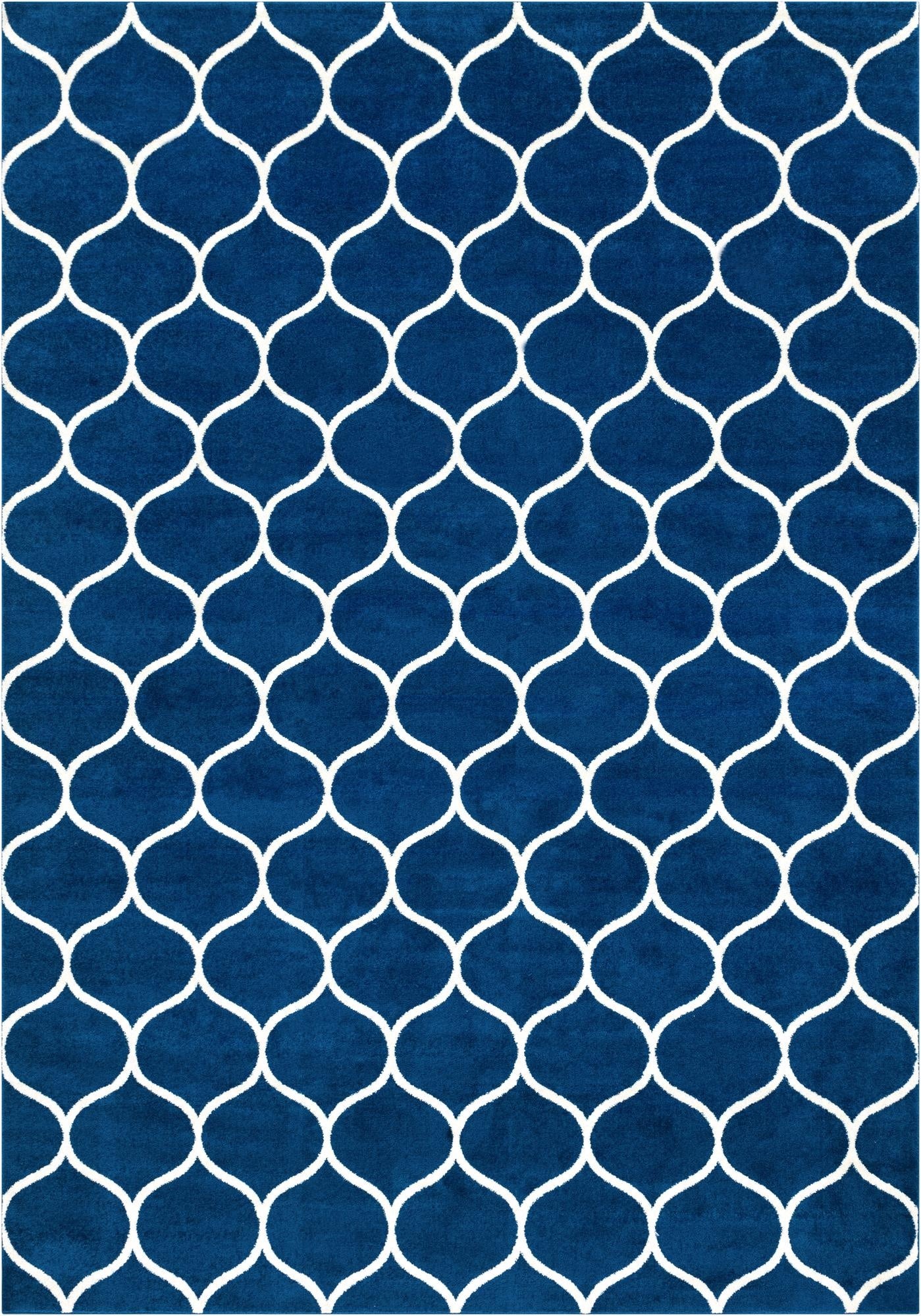  10' x 14' Lattice Frieze Rug