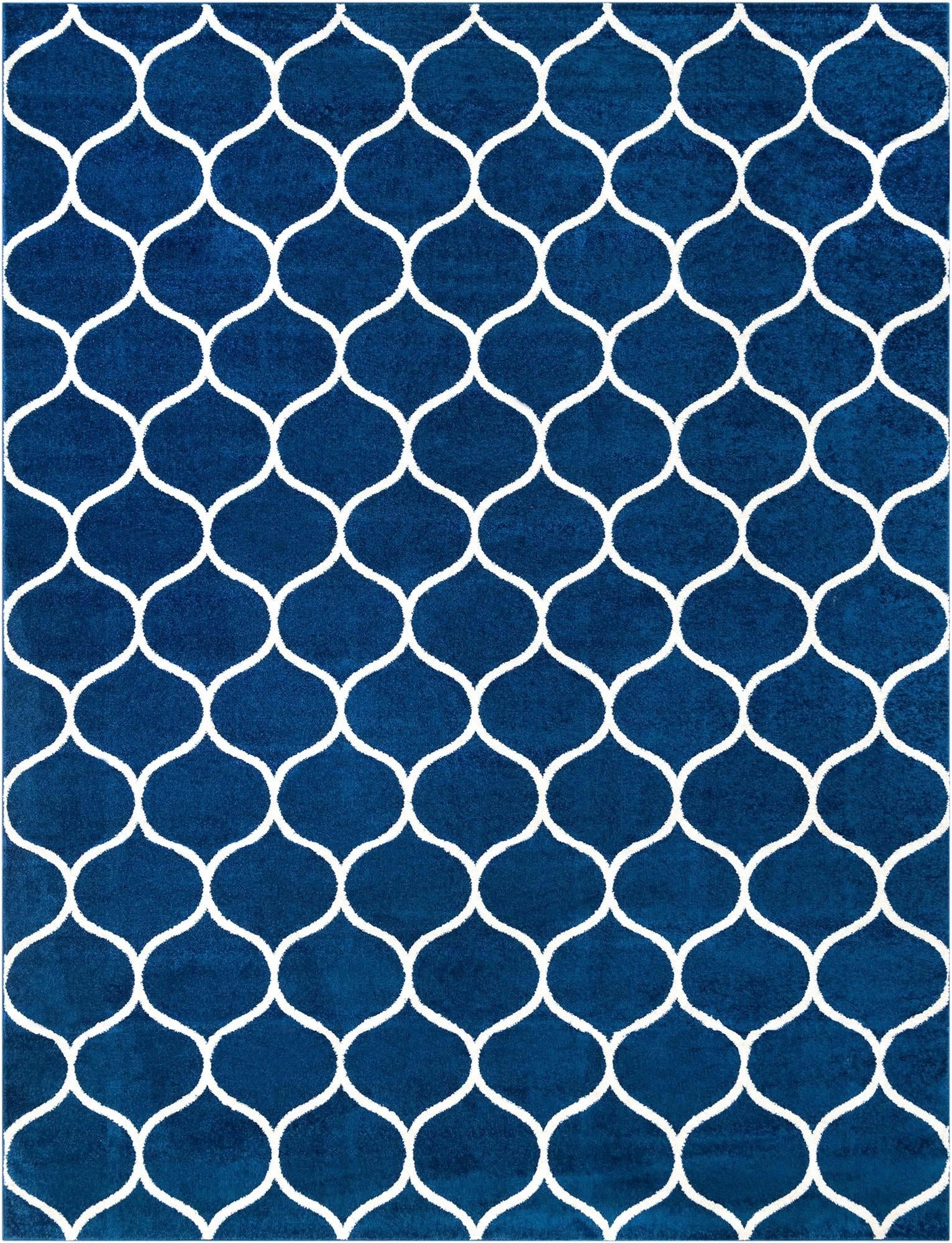  10' x 13' Lattice Frieze Rug