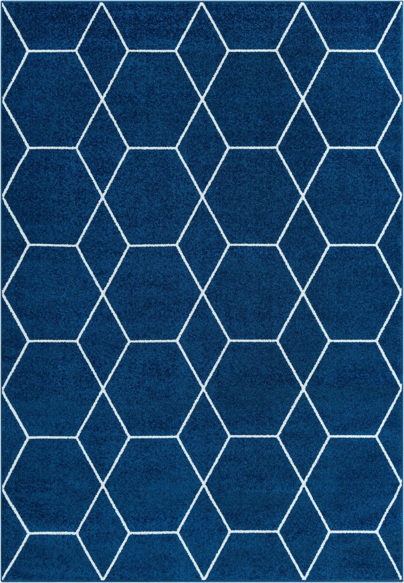 7' x 10' Lattice Frieze Rug
